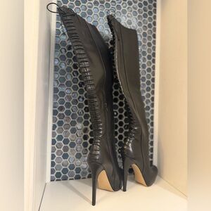 ALDO GRAZIELA BLACK BOOTS